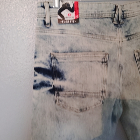 Akademiks Jeanius Denim Distressed Jeans size 36X30 - Picture 8 of 16